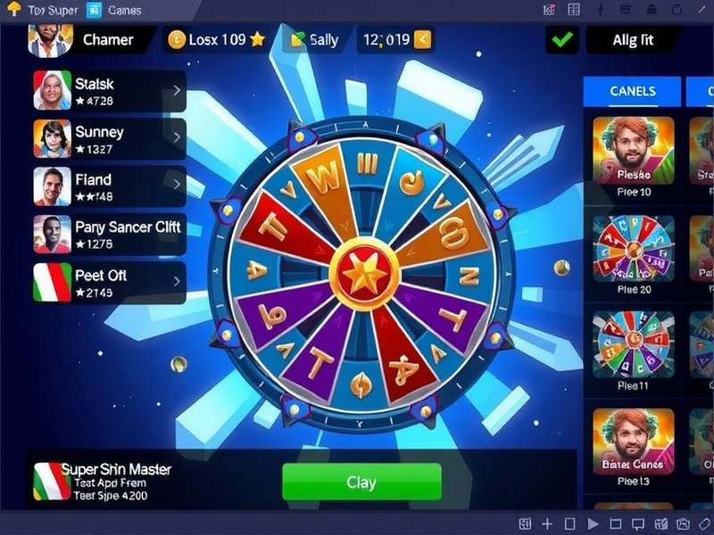 Chennai Super Spin Master Game Interface